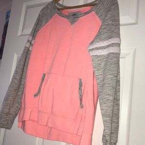 Pink and Grey Crewneck